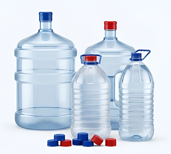 Automated water bottle manufacturing line